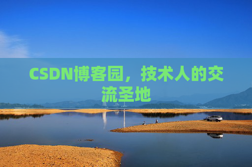 CSDN博客园，技术人的交流圣地